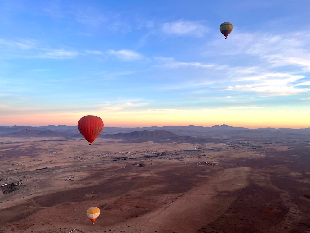 montgolfière marrakech